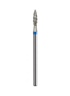 brunson Manicure Drill Bit, Diamond Sand Electric Manicure Grinding Head Nail Art Manicure Drill Bit Accessory Nail Polishing Tool for Perfect Grinding Effect Silver 