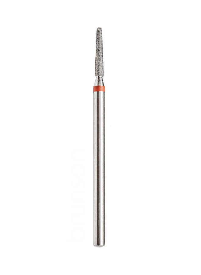 Manicure Drill Bit, Diamond Sand Electric Manicure Grinding Head Nail Art Manicure Drill Bit Accessory Nail Polishing Tool for Perfect Grinding Effect Silver