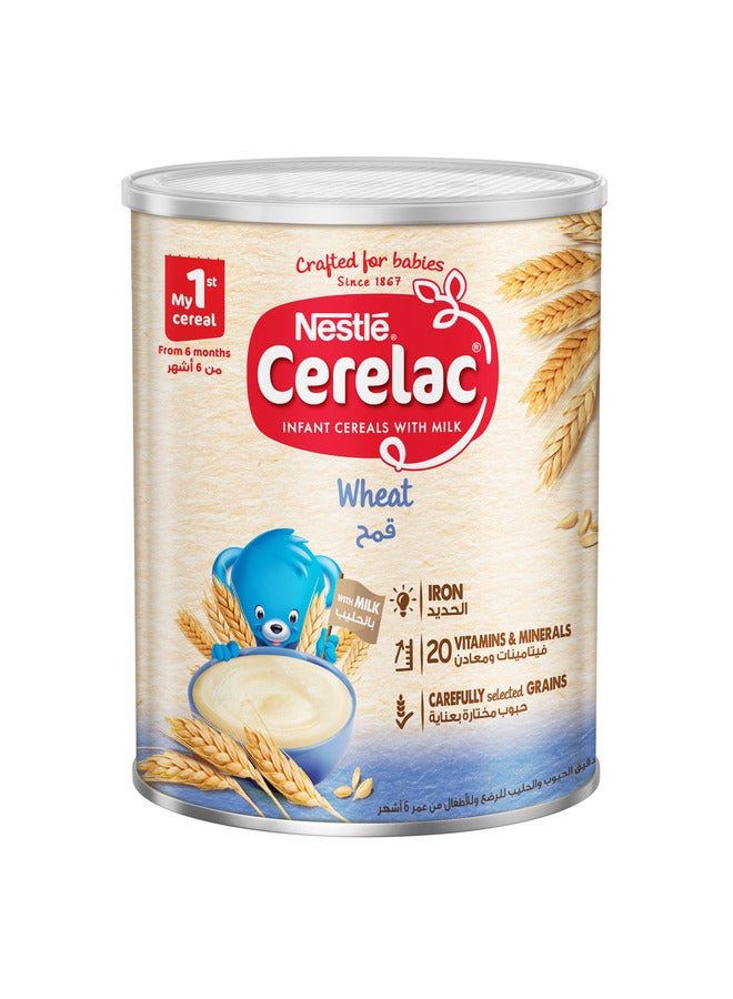 Cerelac - Cerelac Infant Cereal Tin With Wheat 1kg - Image 1