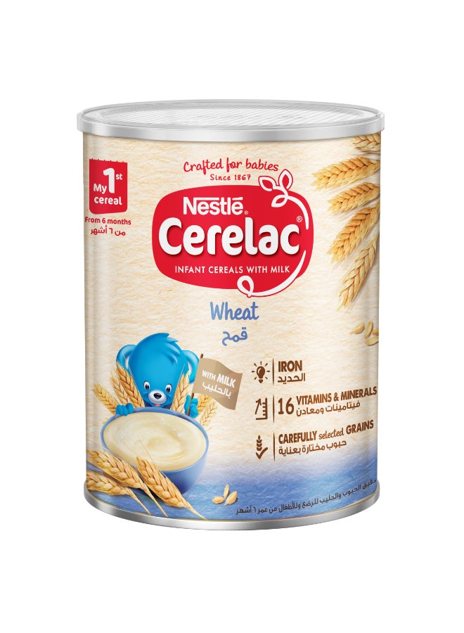 Cerelac Infant Cereal Tin With Wheat 1kg - Image 2