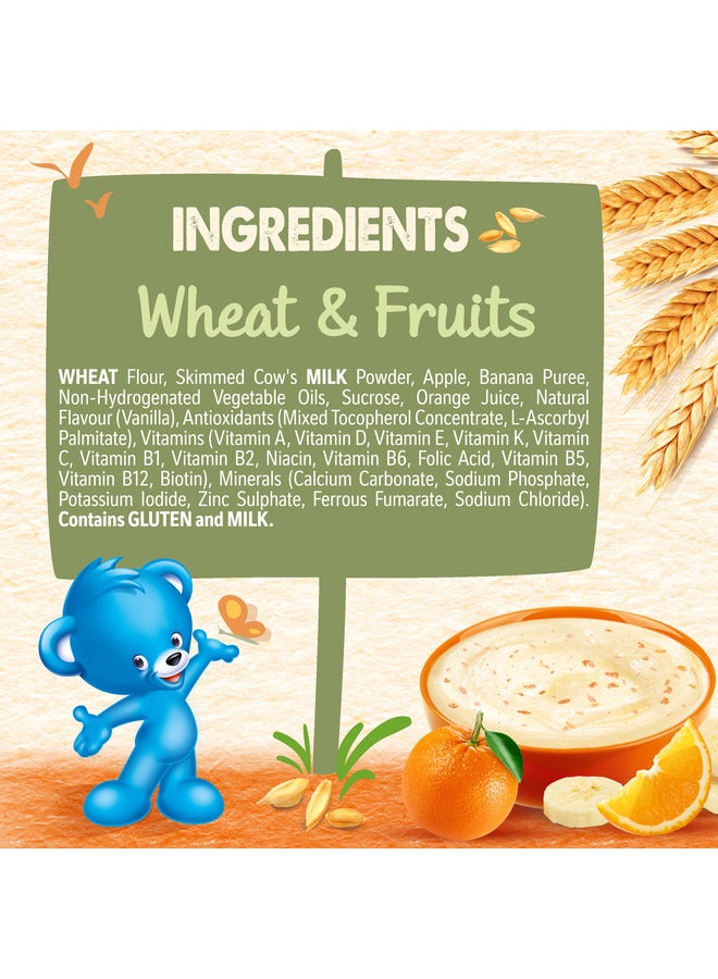Cerelac Infant Cereal Tin With Wheat And Fruits 400grams - Image 4