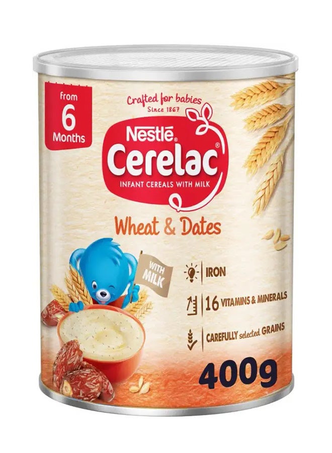 Cerelac Wheat And Dates With Milk 400grams - Image 1
