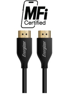 Classic HDMI Cable 4K 2M HDMI 2.0 18Gbps High-Speed 4K At 60Hz HDMI To HDMI Video Wire Ultra HD 3D 4K HDMI Cord Braided Compatible With MacBook Pro UHD TV Nintendo Switch Xbox PlayStation PS5/4 PC Laptop -2M Black - pnsku/N48625201A/45/_/1738233009/9eade368-5168-4036-a0c5-ed22f86ec09a