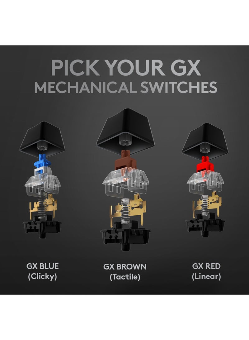 Logitech - G512 Carbon RGB Mechanical Gaming Keyboard - Image 1
