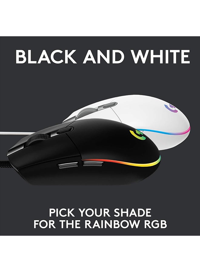 Logitech G USB G G203 Wired Gaming Mouse, 8000 DPI, Rainbow Optical Effect LIGHTSYNC RGB, 6 Programmable Buttons, On-Board Memory, Screen Mapping, PC/Mac Computer and Laptop Compatible - Black - pnsku/N48625364A/45/_/1716203332/333069f9-9ecb-48ef-9f09-41c2664b5c60