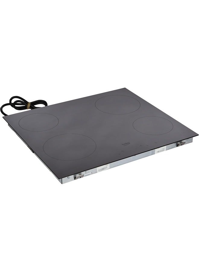 Beko Ceramic Built-In Electrıc Hob HIC64400E Silver - Image 2