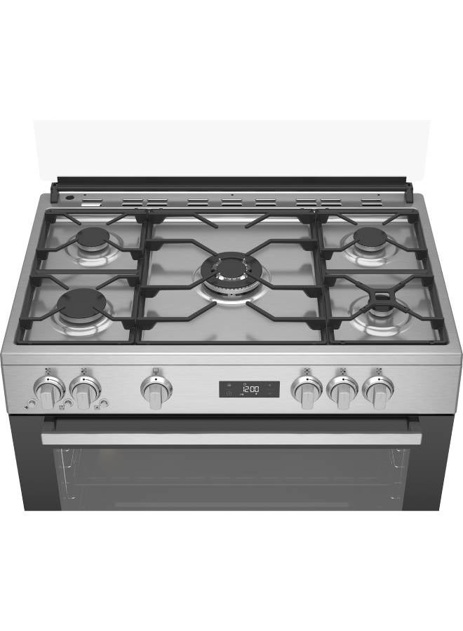 بيكو جهاز طهي بالغاز مقاس 90 سم GGR15325FXNS - Image 3