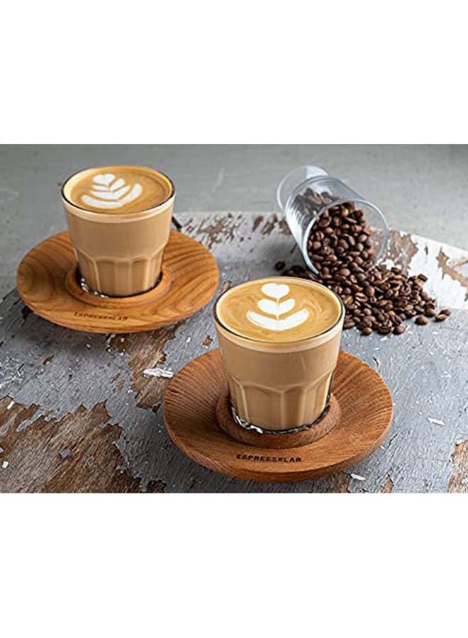 MIBRU Cortado Glass Cup Clear 133ml - Image 5