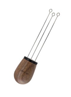 MIBRU Wooden Handle Needle Coffee Tamper Silver/Brown 500ml  - Image 3