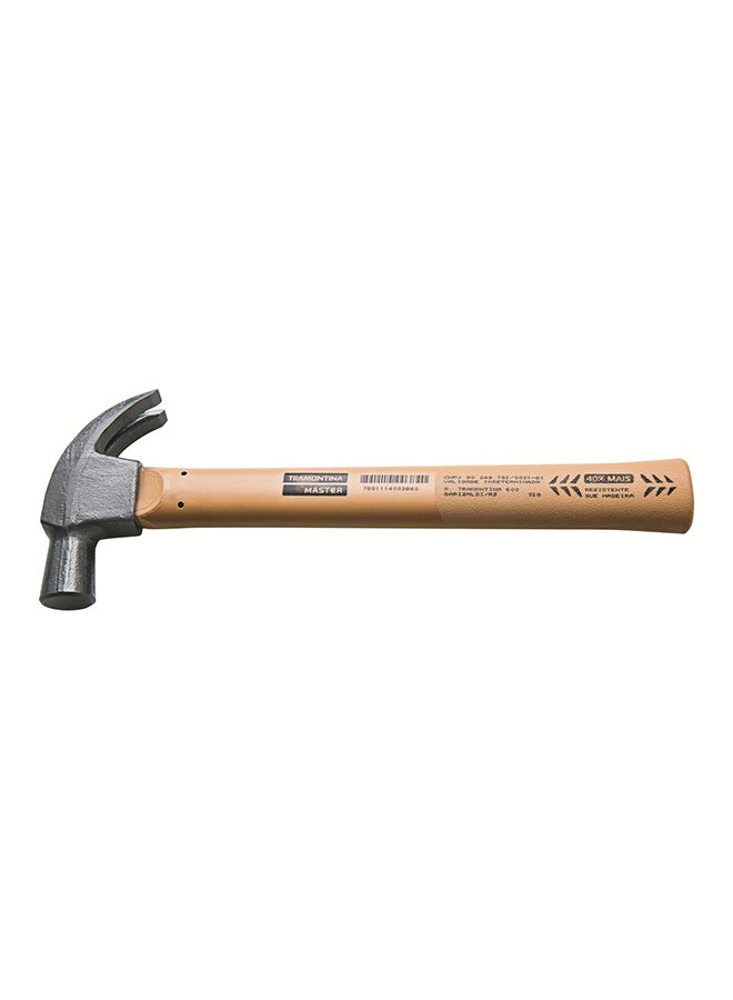 TRAMONTINA - 27mm Claw Hammer with Engineering Polymer Handle Brown/Grey - Image 1
