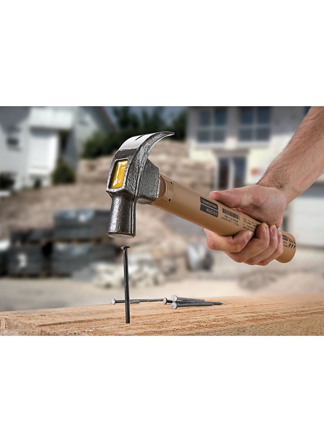 TRAMONTINA - 27mm Claw Hammer with Engineering Polymer Handle Brown/Grey - Image 1