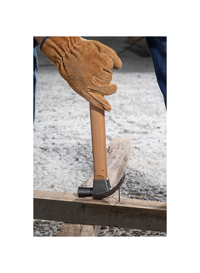 TRAMONTINA - 27mm Claw Hammer with Engineering Polymer Handle Brown/Grey - Image 1