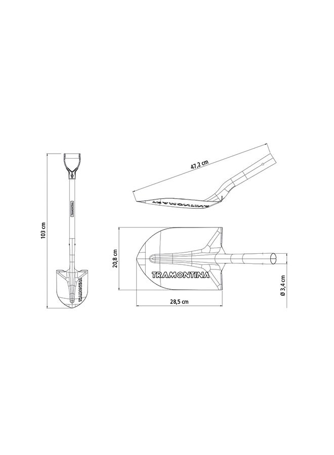 TRAMONTINA 5 Pieces Tools Set | Measuring Tape + 2x Screwdriver + Mini Hacksaw + Narrow Knife Multicolour - Image 4