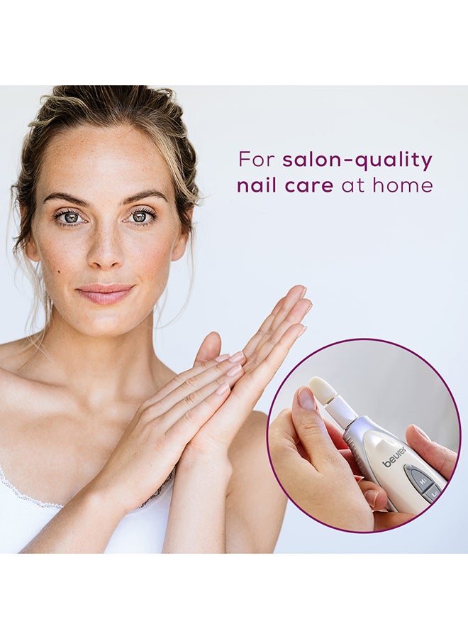Beurer Mp 41 Manicure Pedicure Set white 15cm  - Image 5