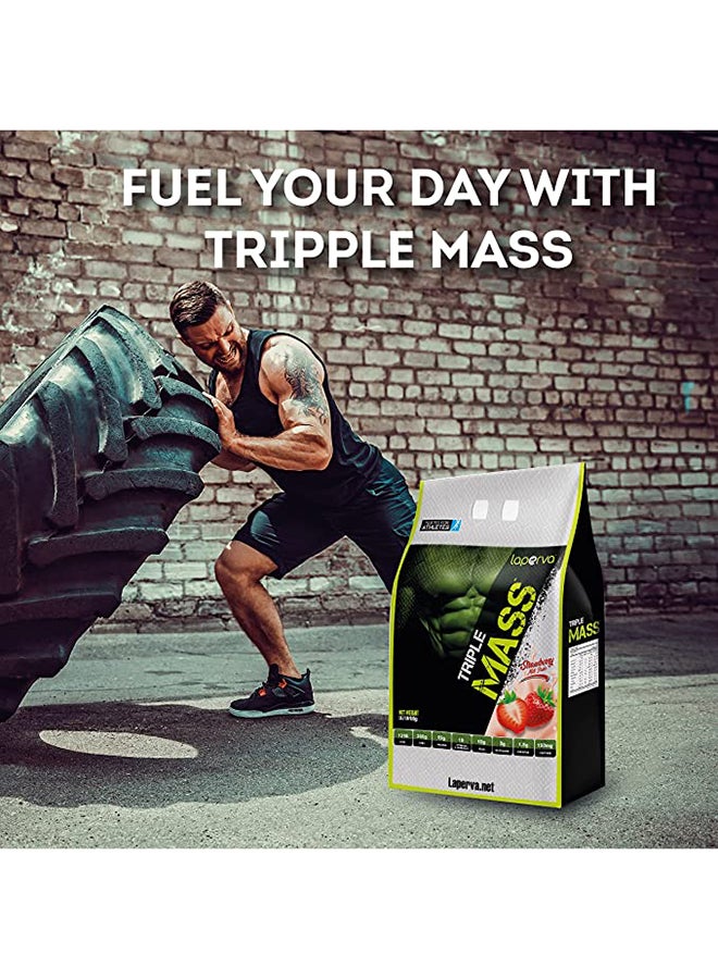 Laperva - Triple Mass Gainer Milk Chocolate Protein Powder-6 Kg - Image 1