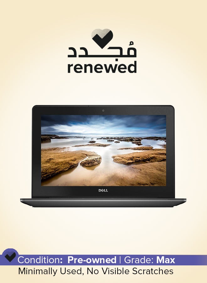 DELL - Renewed - Chromebook CB1C13 (2010) Laptop With 11.6-Inch Display,Intel Celeron Processor/2nd Gen/2GB RAM/16GB SSD/Intel HD Graphics Grey - Image 1