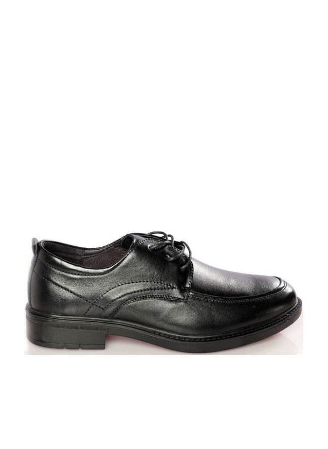Comfortable Lace-Up Formal Shoes Black - Image 1