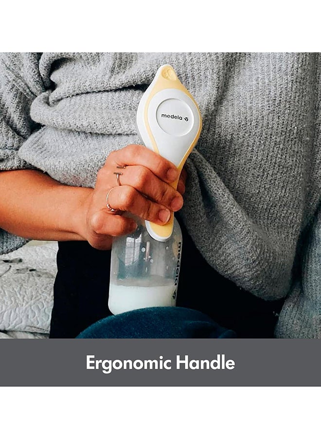 Medela - Manual Breast Pump, Harmony Single Hand Breast Pump With Flex Breast Shields For More Comfort And Expressing More Milk - Image 1