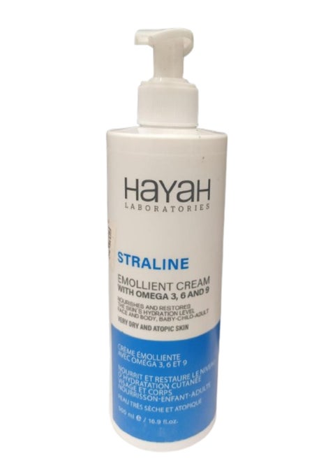 Straline Emollient Cream White 500ml