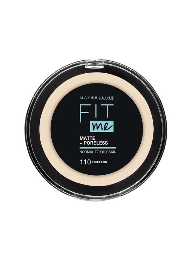 MAYBELLINE NEW YORK Fit Me Matte & Poreless Powder 110 Porcelain - Image 1