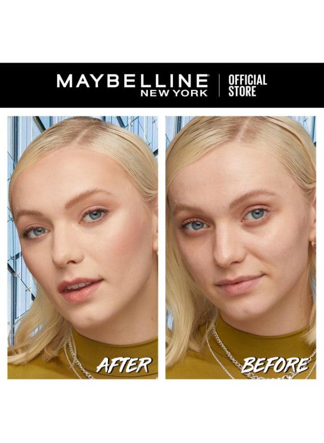 ميبلين نيويورك بودرة فيت مي مات آند بورلس 128 بيج فاتح دافئ - Image 5