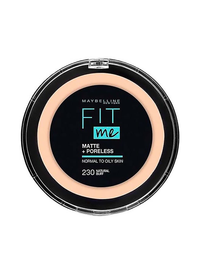 MAYBELLINE NEW YORK Fit Me Matte & Poreless Powder 230 Natural Buff - Image 1