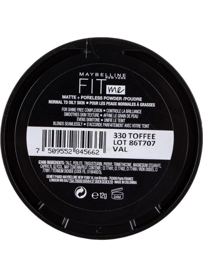 ميبلين نيويورك بودرة فيت مي مات آند بورلس 330 توفي - Image 4