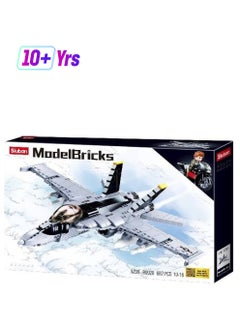 Sluban M38-B0928 682-Piece Super Bumblebee Fighter Plane 682 10+ Years  - Image 1
