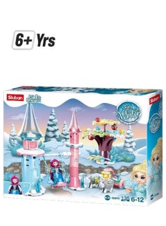 Sluban M38-B0895 135-Piece Girl's Dream Snow Swing 135 6+ Years  - Image 1