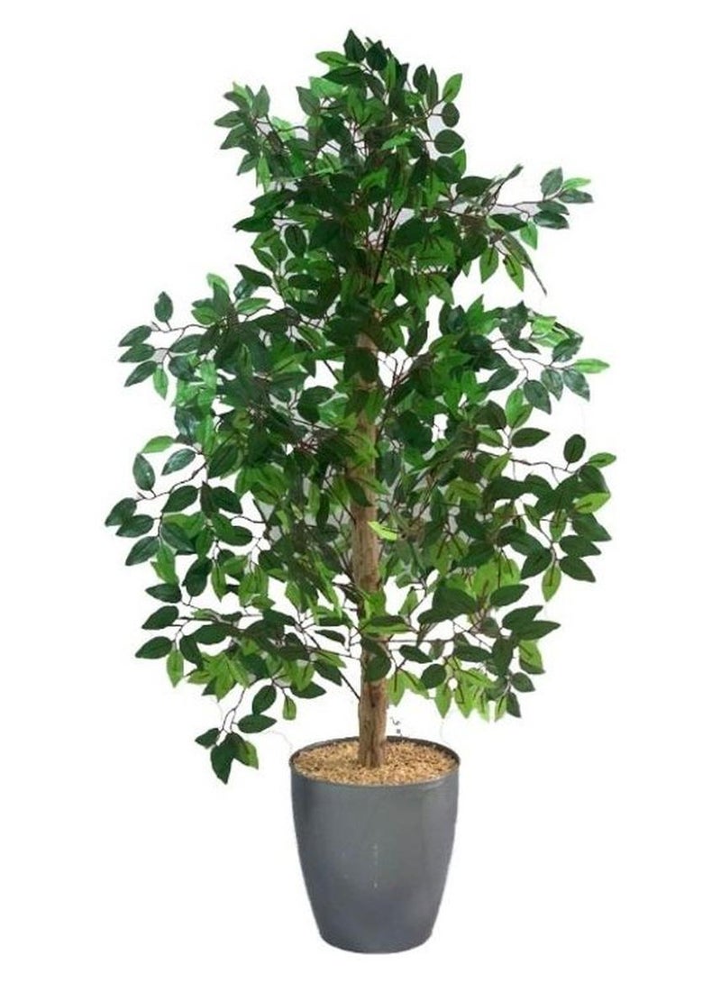 AL KHALDIYA Artificial Tree Green/Grey 100cm