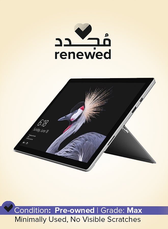 Microsoft - Renewed - Surface Pro 4 (2015) Laptop With 12.3-Inch Touchscreen Display,Intel Core i5 Processor/6th Gen/8GB RAM/256GB SSD/Intel HD Graphics 620 Silver - Image 1