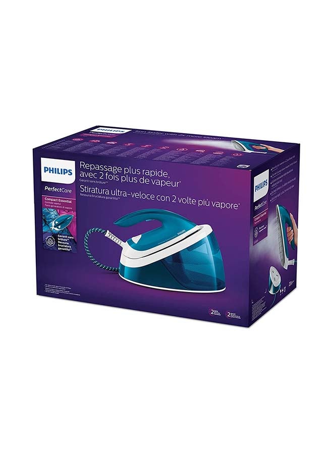 Philips Steam Generator Iron 1.3 L 2400 W GC6815/26 Blue/White - Image 2