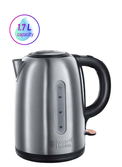 Snowdon Kettle , Stainless Steel, Rapid Boil, Perfect Pour, Auto Shut-Off, Cordless 1.7 L 3000 W 20441 Silver