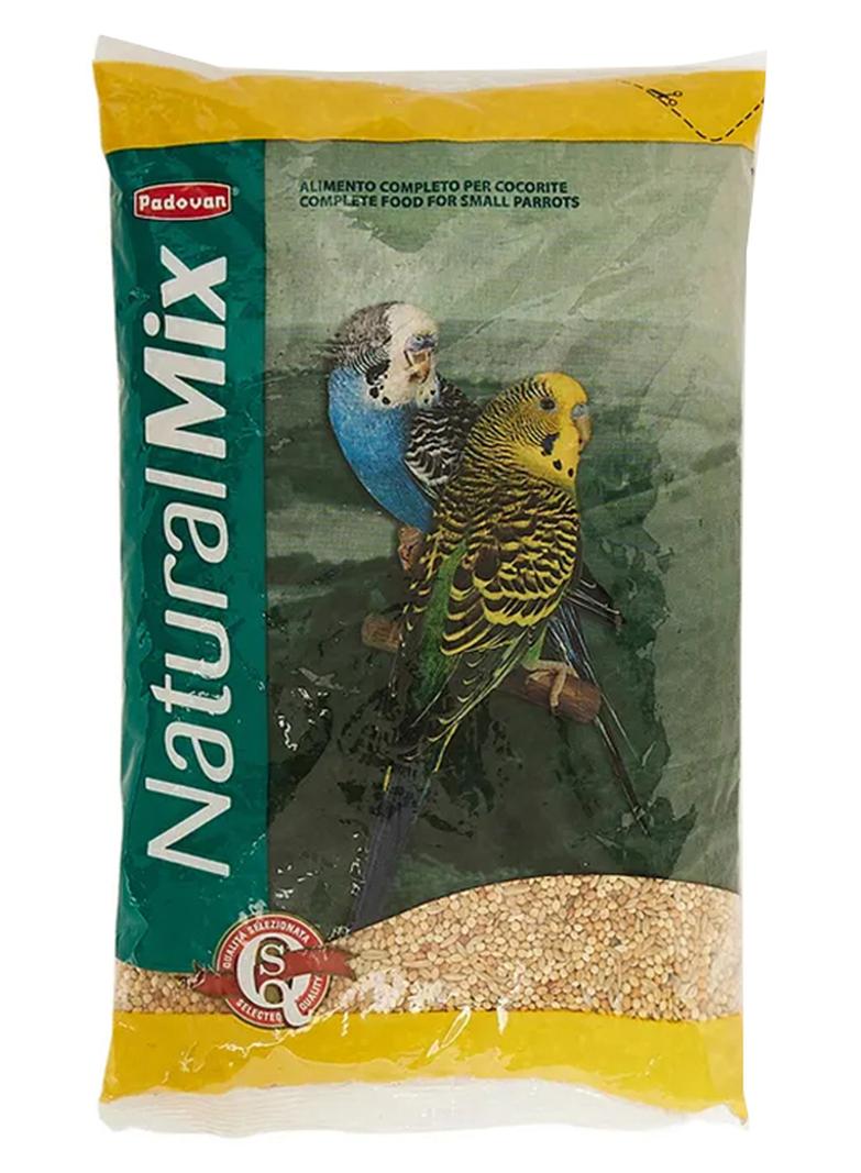 بادوفان كيس طعام ناتشورال ميكس للببغاوات الصغيرة 1كيلوجرام - Image 1