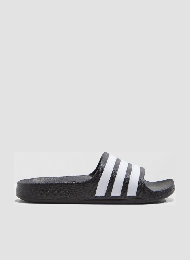 اديداس شبشب أديليت أكوا زوج واحد أسود/ أبيض - Image 1