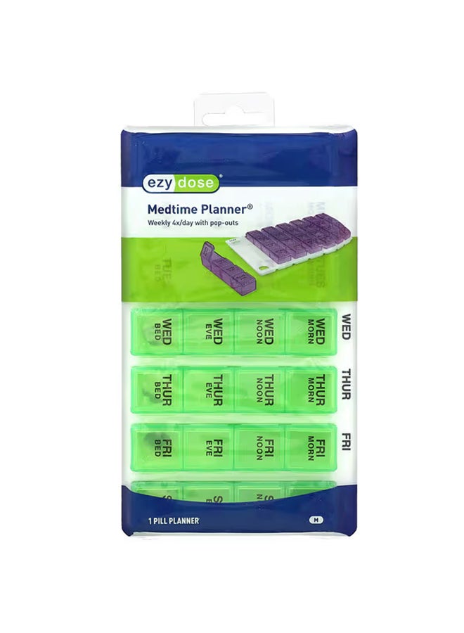 Apothecary Ezy Dose Weekly / One-Day-At-A-Time Medication Organizer - Assorted - Image 2