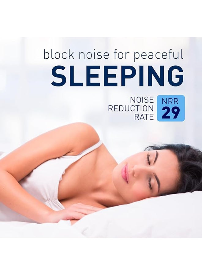 إيزي دوز سدادات أذن فوم مريحة هادئة من فضلك للنوم بشكل أفضل طبيعياً 10 أزواج - Image 4