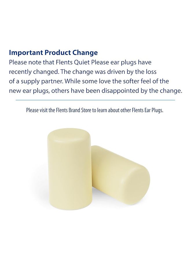 إيزي دوز سدادات أذن فوم مريحة هادئة من فضلك للنوم بشكل أفضل طبيعياً 10 أزواج - Image 3