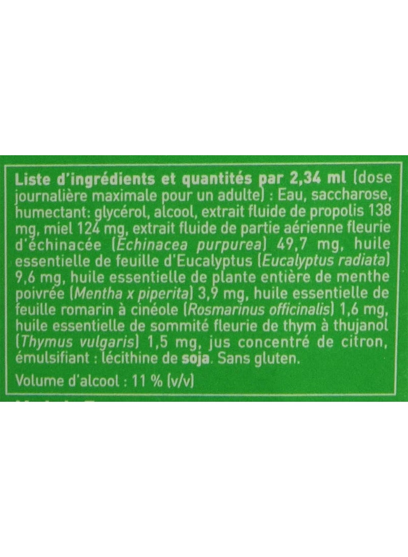Puressentiel Respiratory Throat Spray Infused With Propolis, Echinacea, Honey And Essential Oils Active Ingredient 100% Natural Origin 7 Yrs And Above 15Ml - Image 3