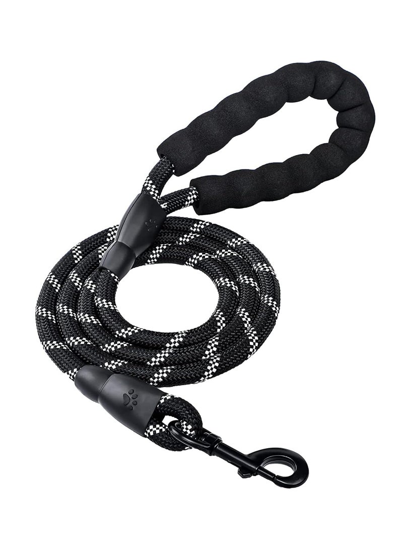 Mumoo Bear Strong Dog Leash With Comfortable Padded Handle Black 200grams - Image 1