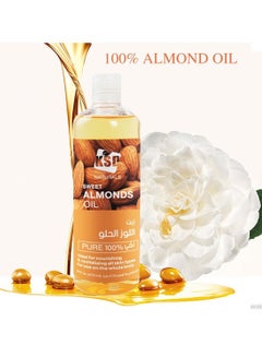 KSD Pure Moisturizing Almond Body Oil Clear 473ml  - Image 3