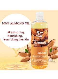 KSD Pure Moisturizing Almond Body Oil Clear 473ml  - Image 4