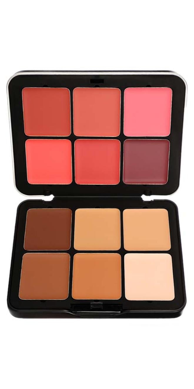 Red Apple 12 shades-Concealer & Blusher Multicolour - Image 1