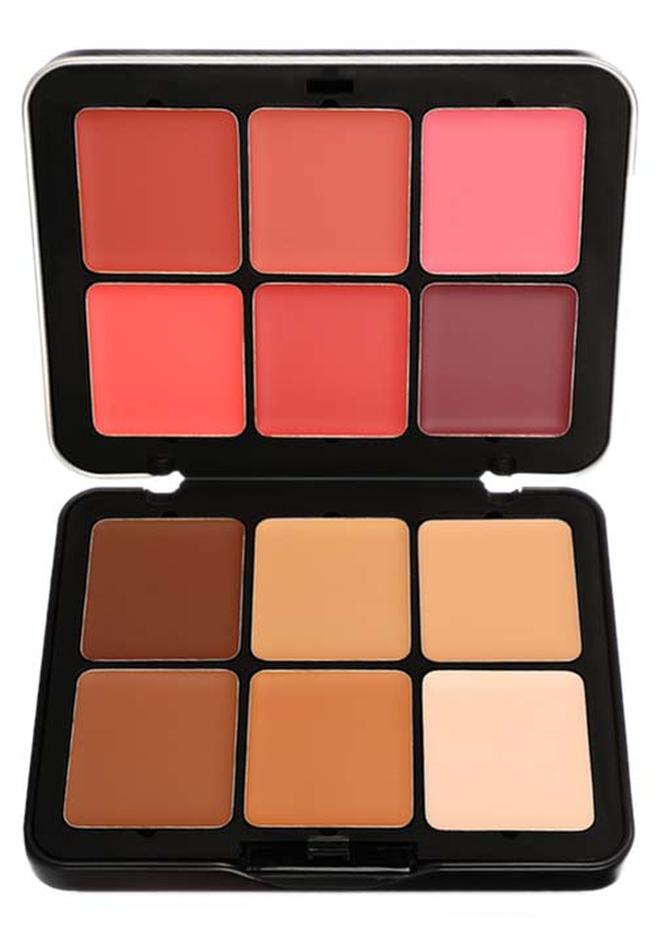 رد آبل 12 لونًا - خافي عيوب البشرة وأحمر الخدود متعدد الألوان متعدد الألوان - Image 1