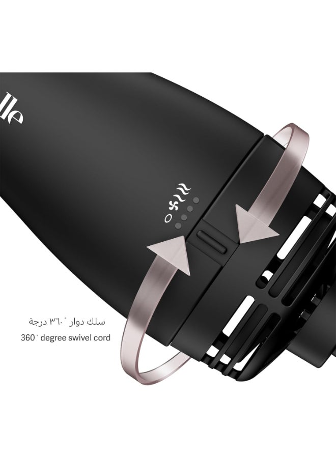 لابيلا الفرنسيه المصريه فرشاة تصفيف الشعر مميزة أسود - Image 3