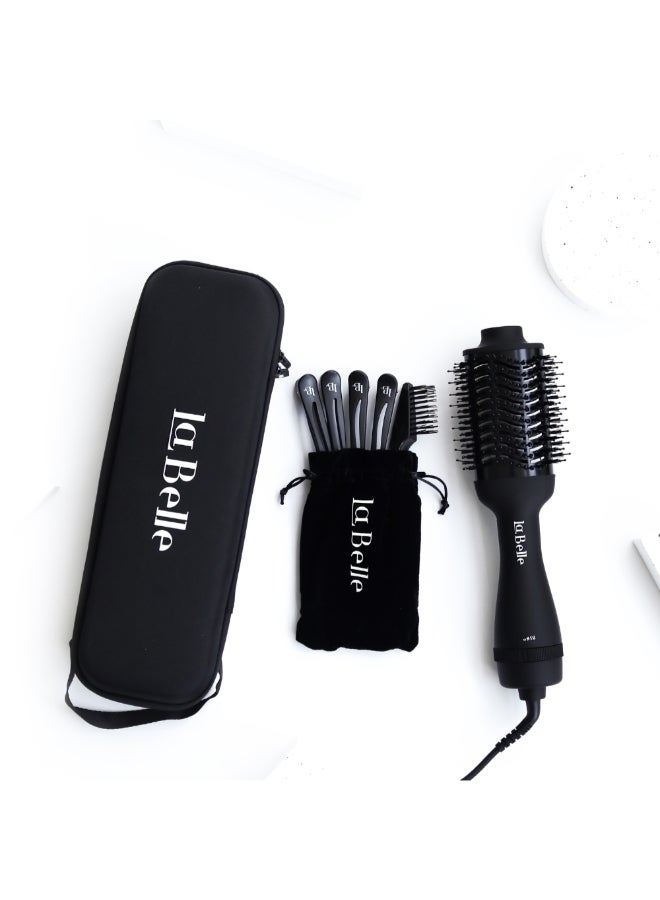 لابيلا الفرنسيه المصريه فرشاة تصفيف الشعر مميزة أسود - Image 1