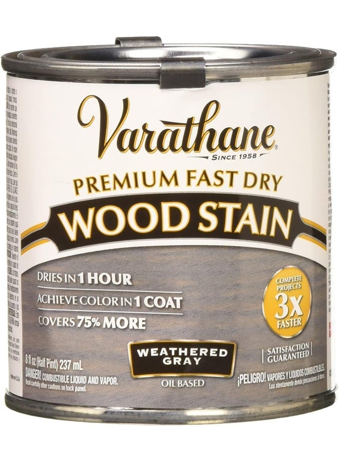 RUST-OLEUM Varathane Fast Dry Wood Stain Weathered Grey  - Image 2