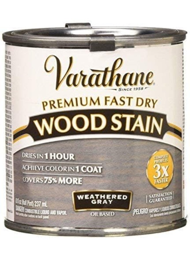 RUST-OLEUM Varathane Fast Dry Wood Stain Weathered Grey  - Image 4