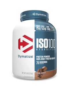 Dymatize Iso 100 Gourmet Chocolate 5 Lbs  - Image 1