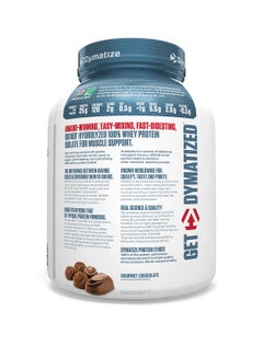Dymatize Iso 100 Gourmet Chocolate 5 Lbs  - Image 2